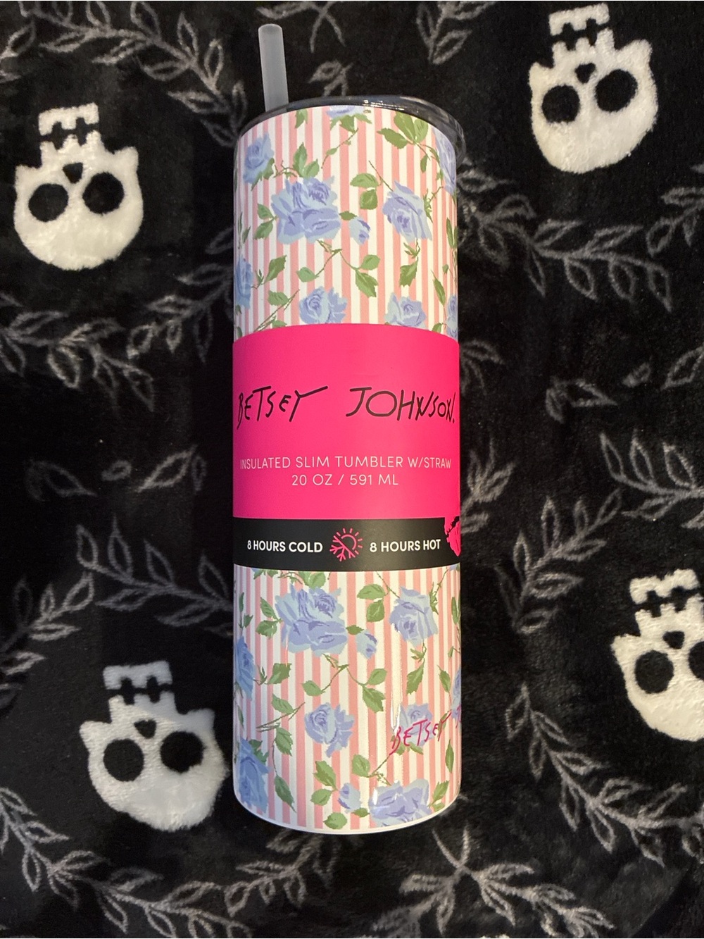 Betsey Johnson Slim Tumbler 20oz